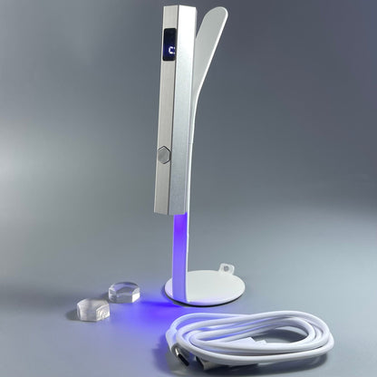 NAILSOFTHEDAY Metal Line Lamp: una linterna de metal con soporte para formas superiores/inferiores