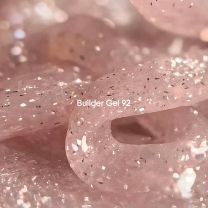 NAILSOFTHEDAY Builder Gel 92 — builder gel reflectante nude-melocotón, 15 ml