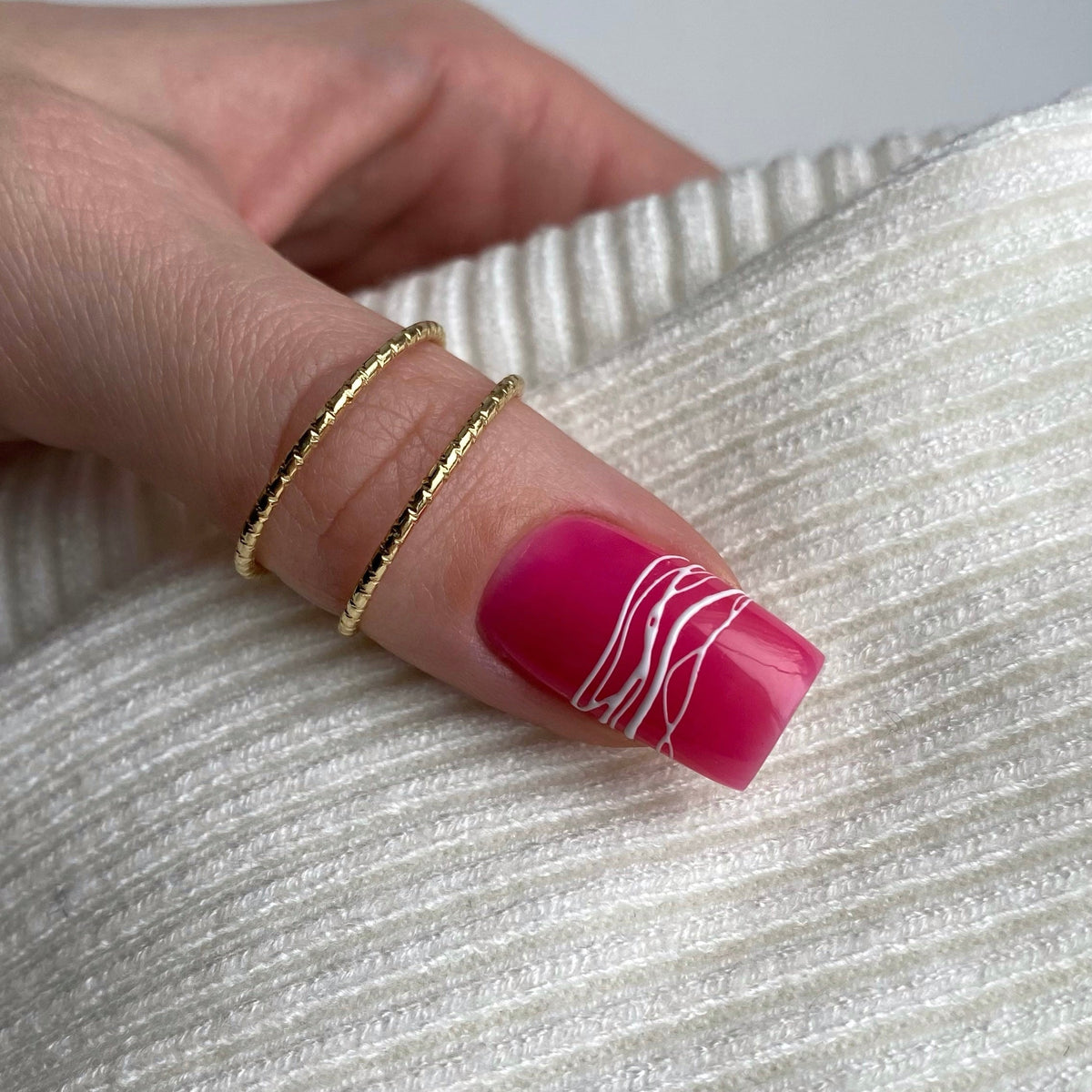 NAILSOFTHEDAY Neon top 03 – top rosa brillante sin capa pegajosa para uñas, 10 ml