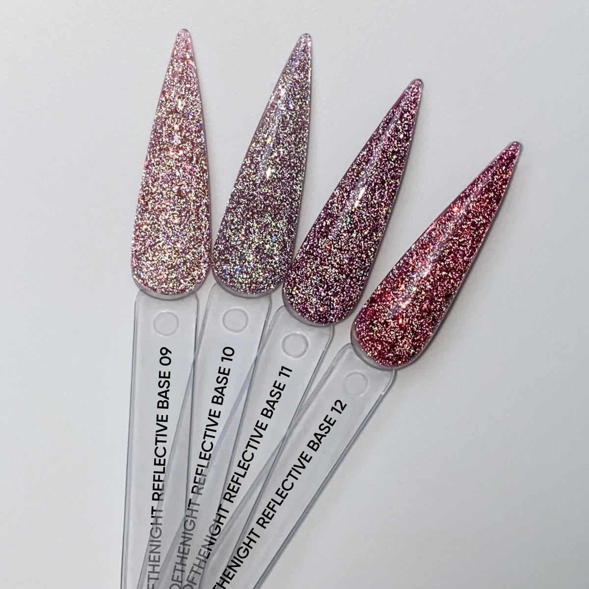 NAILSOFTHENIGHT Reflective base 10  — base reflectante de camuflaje con brillo, 10 ml