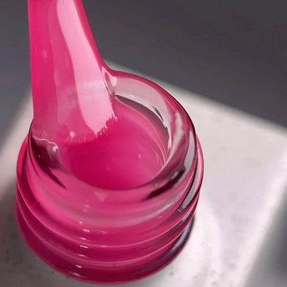 NAILSOFTHEDAY Cover Base 47 Light Pigment – base para uñas rosa intenso semitransparente con pigmentación ligera, 10 ml