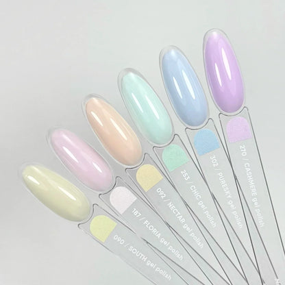 NAILSOFTHEDAY Gel Polish Floria — esmalte semipermanente rosa pastel con cobertura en una capa, 10 ml