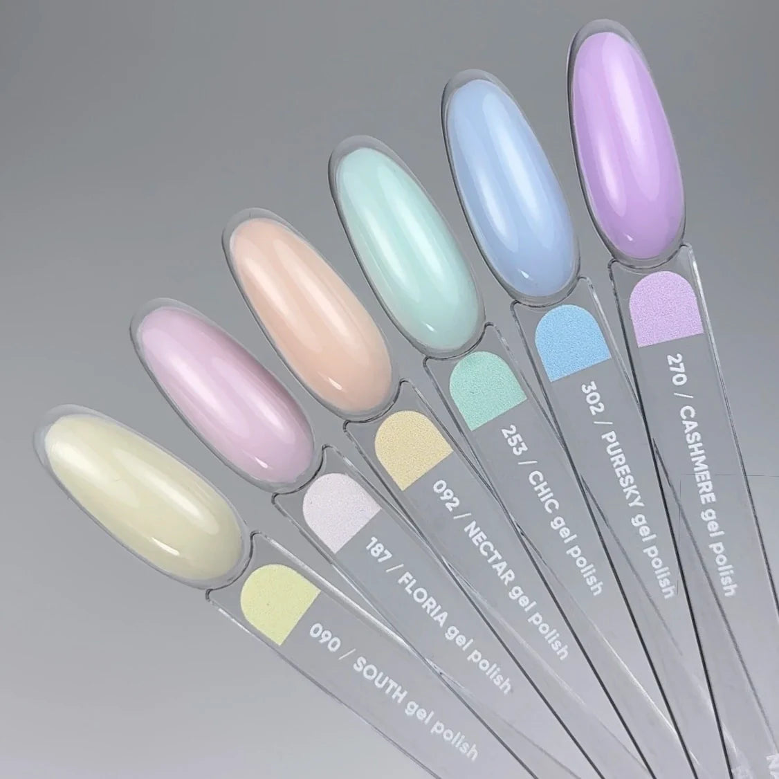 NAILSOFTHEDAY Gel Polish Floria — esmalte semipermanente rosa pastel con cobertura en una capa, 10 ml