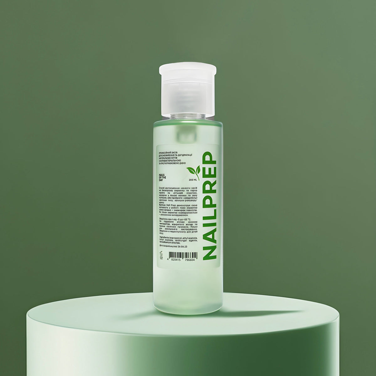 NAILSOFTHEDAY Nail Prep - un producto profesional para desengrasar y deshidratar las uñas naturales con acción antibacteriana y antifúngica, 200 ml