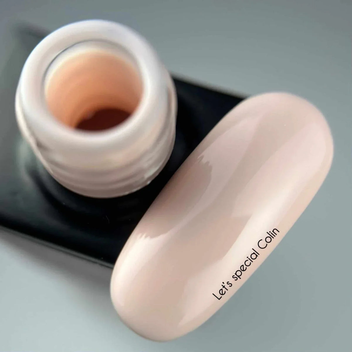 NAILSOFTHEDAY Let’s special Colin — esmalte semipermanente durazno lechoso, 10 ml