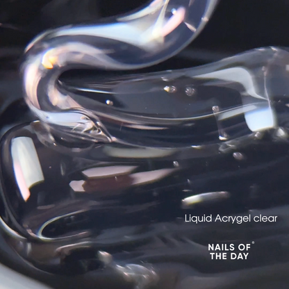 NAILSOFTHEDAY Liquid Acrygel clear — acrílico líquido transparente de una nueva fórmula para las uñas, 15 ml
