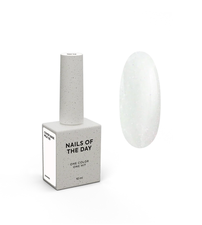 Nailsoftheday Cover base NEW Formula milk 05 — un tono lechoso, semitransparente con brillo rosa que intensifica el color y lo hace más cálido, una base de camuflaje para uñas, 10 ml.