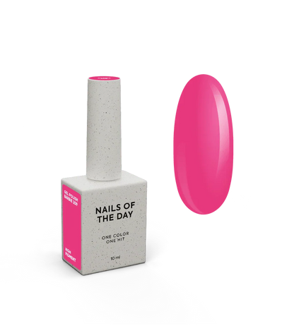 NAILSOFTHEDAY Let's Special Barbie: un esmalte semipermanente especial de color rosa neón que se superpone en una capa, 10 ml