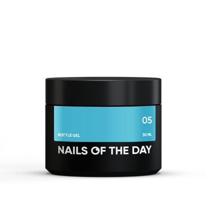 NAILSOFTHEDAY Bottle gel 05 – gel súper fuerte (azul cielo), 10 ml