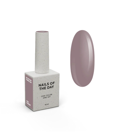 NAILSOFTHEDAY Let's Special Charli: esmalte de uñas en gel de color chocolate frío que cubre una capa, 10 ml
