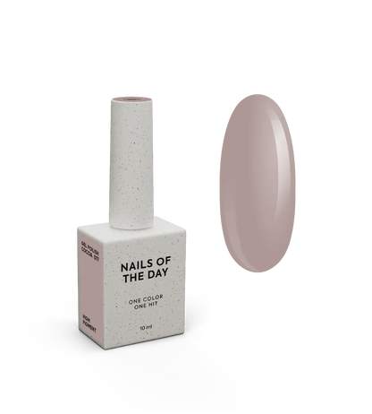 NAILSOFTHEDAY Let's Special Cocoa - esmalte semipermanente de uñas marrón lechoso que cubre una capa, 10 ml