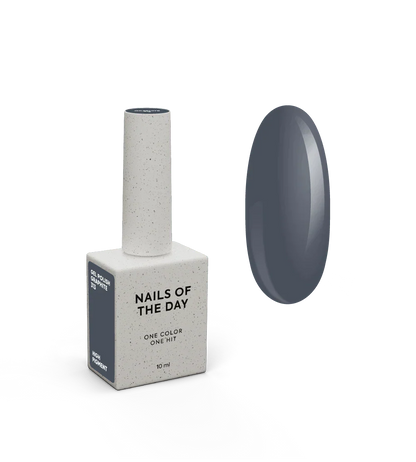 NAILSOFTHEDAY Let's Special Graphite: esmalte semipermanente de grafito para cubrir uñas en una capa, 10 ml