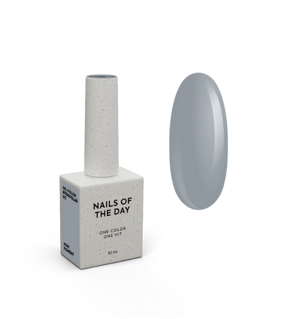 NAILSOFTHEDAY Let's Special Interstellar: esmalte semipermanente de uñas  gris lechoso que cubre una capa, 10 ml