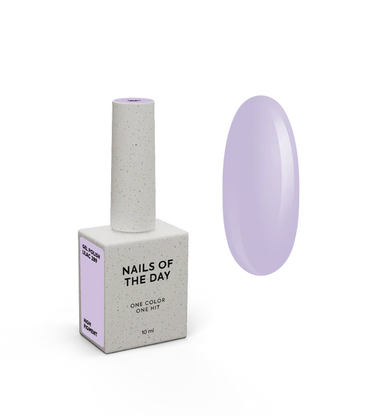 NAILSOFTHEDAY Let's Special Lilac — Esmalte semipermanente de uñas  especial lila superpuesto en una capa, 10 ml