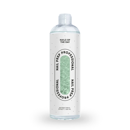 NAILSOFTHEDAY Nail Prep - un producto profesional para desengrasar y deshidratar las uñas naturales con acción antibacteriana y antifúngica, 200 ml