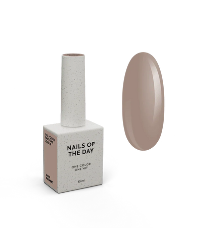 NAILSOFTHEDAY Let’s special Pantone2025/9 — esmalte semipermanente beige café frío, que cubre en una capa, 10 ml.