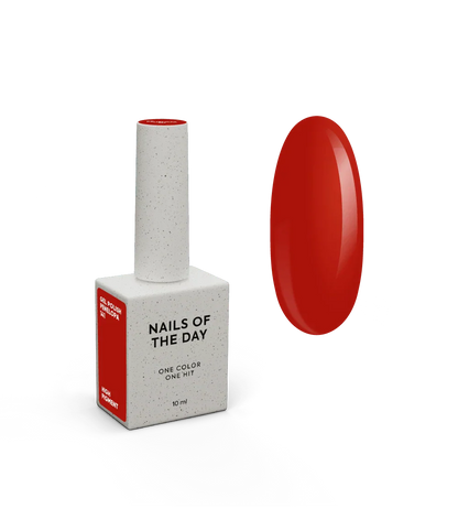NAILSOFTHEDAY Let's Special Penelopa - Esmalte semipermanente color rojo profundo de Uñas 10ml