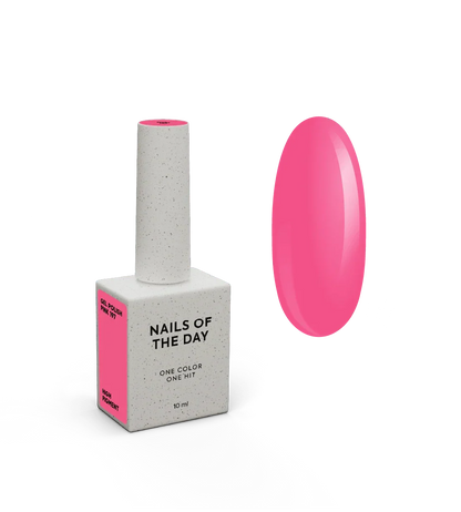 NAILSOFTHEDAY Let's Special Pink: esmalte semipermanente de uñas rosa especial que se superpone en una capa, 10 ml