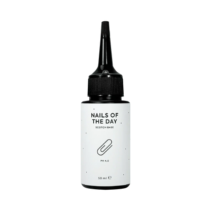 NAILSOFTHEDAY Scotch Base — base adhesiva líquida para uñas, 10 ml