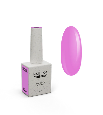 NAILSOFTHEDAY Let's Special Sakura - Esmalte semipermanente  de uñas especial morado pastel/morado pálido que cubre en una sola capa, 10 ml