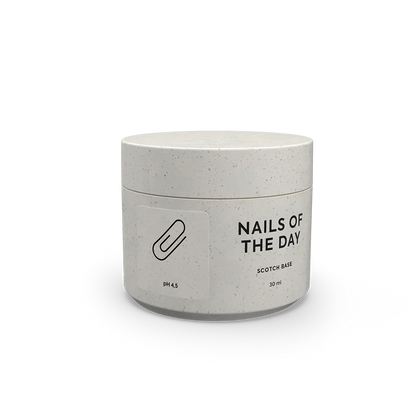 NAILSOFTHEDAY Scotch Base — base adhesiva líquida para uñas, 10 ml