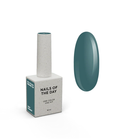 NAILSOFTHEDAY Let's Special Urbane — esmalte semipermanente  de uñas gris verdoso que cubre en una capa, 10 ml