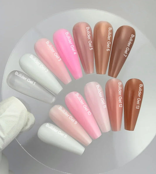 NAILSOFTHEDAY Builder Gel 08 — gel lechoso para extensiones de uñas, 15 ml