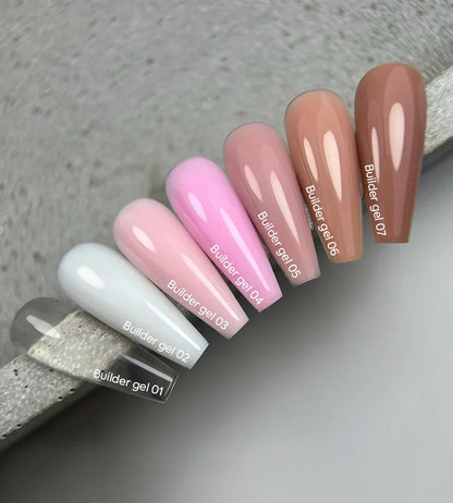 NAILSOFTHEDAY Builder Gel 05 — gel nude para extensiones de uñas, 15 ml