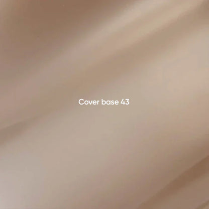 NAILSOFTHEDAY Cover Base 43 Light Pigment – base para uñas beige semitransparente con pigmentación ligera, 10 ml