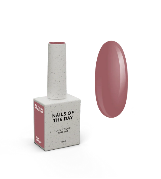 NAILSOFTHEDAY Let’s Special Roselle — esmalte semipermanente en un tono lila grisáceo, que cubre perfectamente en una sola capa, 10 ml.
