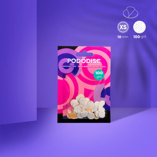 Recargas blancas para disco de pedicura PODODISC STALEKS PRO XS (50 uds)